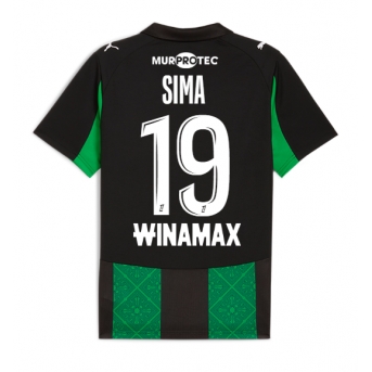 RC Lens Abdallah Sima #19 Maglia Gara Trasferta Repliche 2025-26 Maniche Corte